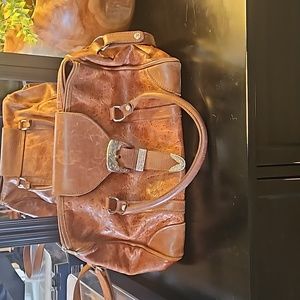 Vintage Navasota Leather Purse